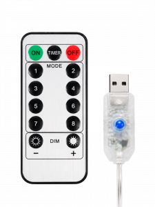 Гирлянда лента интерьерная USB 10м Огонёк OG-LDG21 Разноцветная